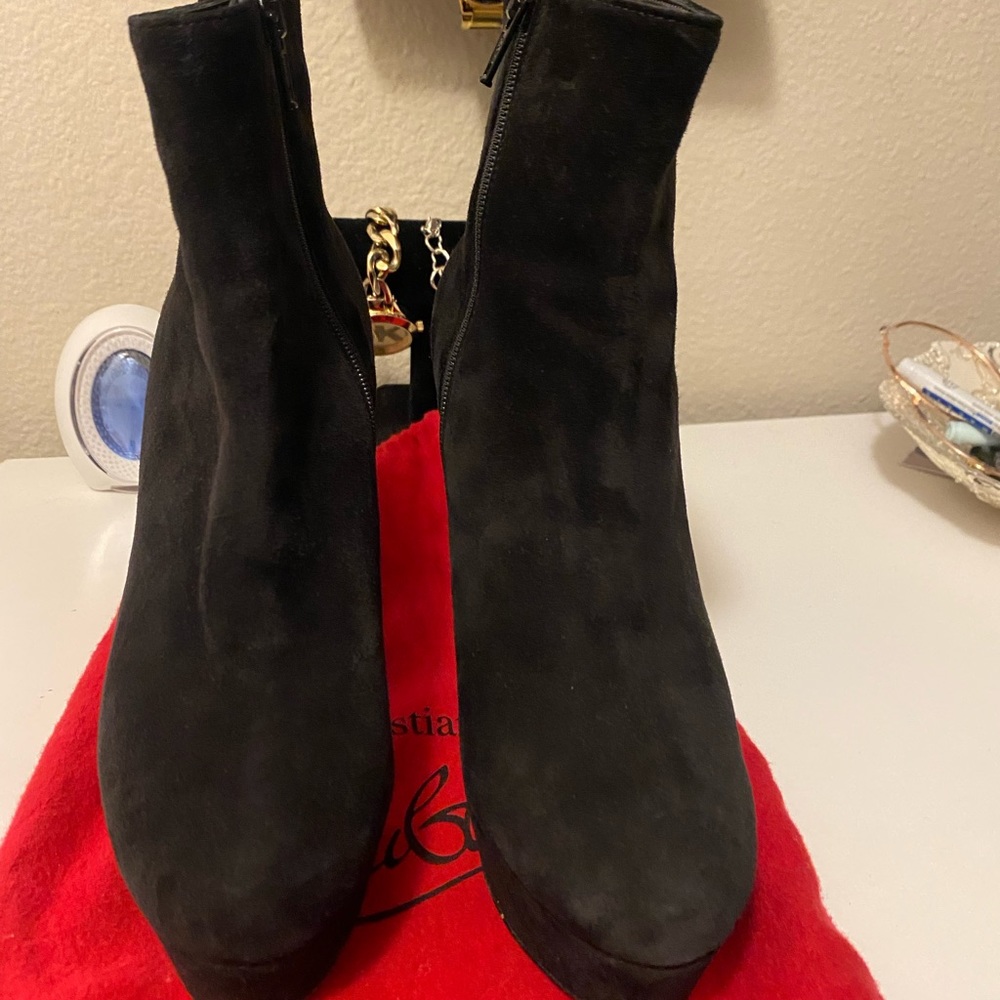 Christian Louboutin Bianca Black Boot